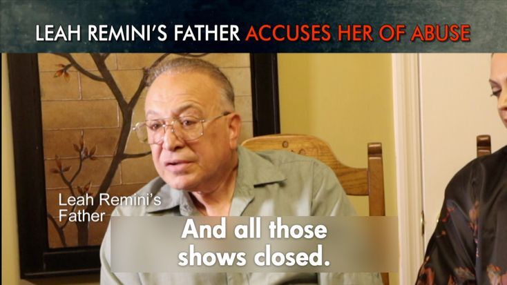 Leah Remini’s Father Accuses Her of Abuse