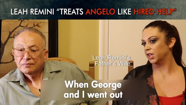 Leah Remini “Treats Angelo Like Hired Help”
