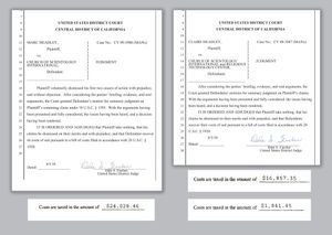 The U.S. District Court dismissed Marc and Claire Headley’s frivolous lawsuits because their claims were wholly unfounded and false; they were ordered to pay the Church’s costs ($42,000).