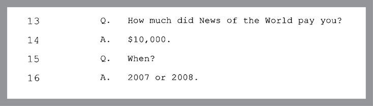 Marc Headley admitted payment of $10,000 from the infamous and now-defunct tabloid, News of the World—one of the scandal sheets to which he sold scurrilous “stories” after leaving the Church.